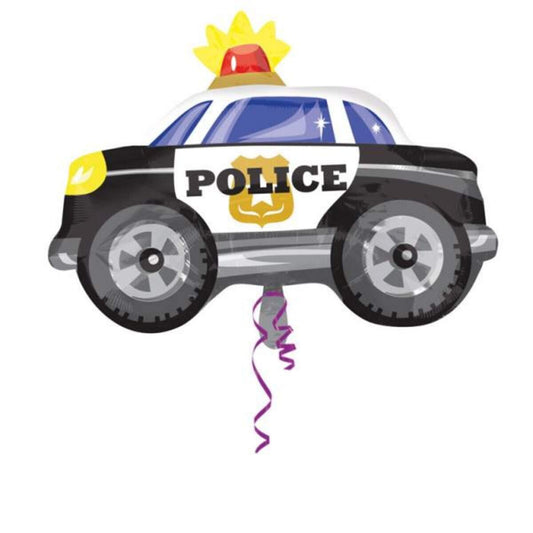 amscan Folienballon Junior Shape Polizei Auto