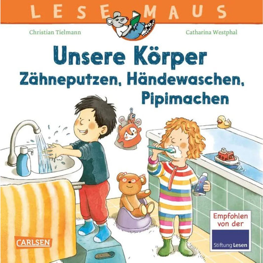 Carlsen Verlag LESEMAUS 169: Unsere Körper – Zähneputzen, Händewaschen, Pipimachen