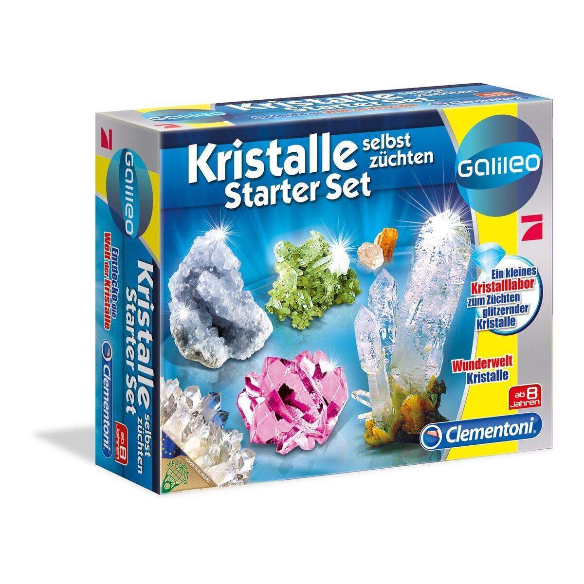 Clementoni Galileo Kristalle Selbst Züchten Starter-Set