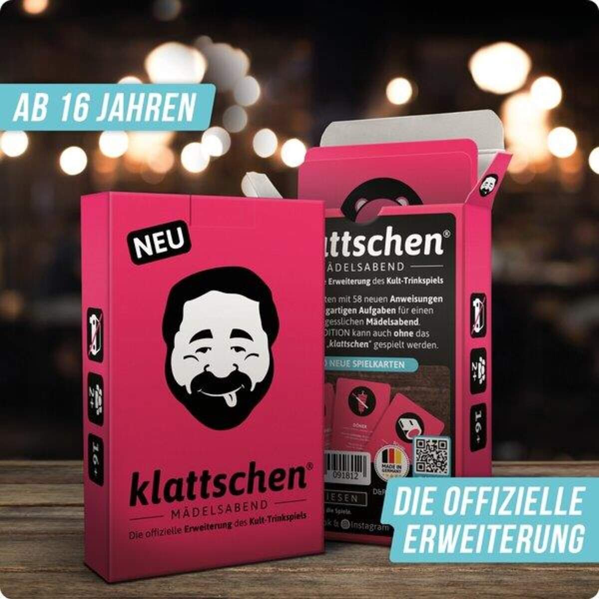 Denkriesen klattschen® - Trinkspiel - Mädelsabend