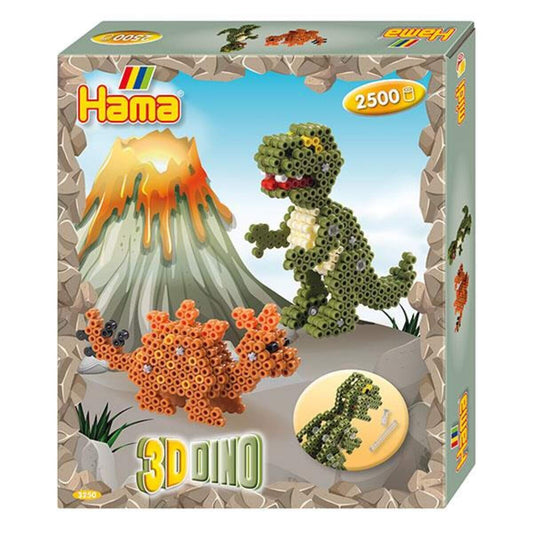 Hama Bügelperlen Geschenkpackung 3D Dinos