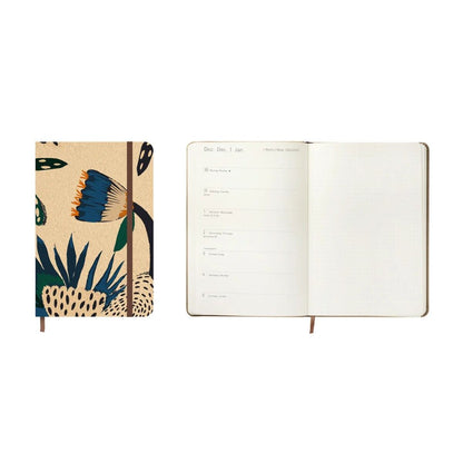 Idena Agenda Mini 2025 - Nature Blossom, 9 x 14 cm, FSC®-Mix