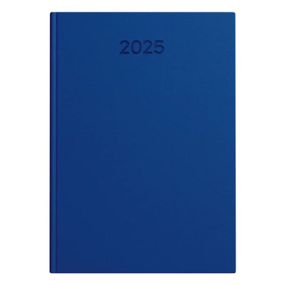 Idena Buchkalender Basic 2025 – DIN A5, FSC® Mix, blau