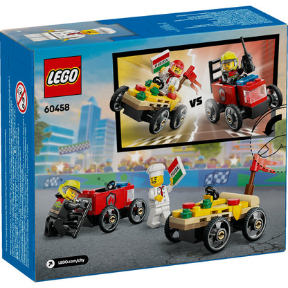 LEGO® City 60458 Pizzalieferwagen vs. Löschauto