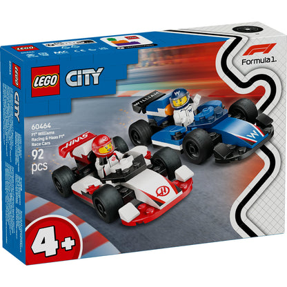 LEGO® City 60464 F1® Williams Racing und Haas F1® Rennautos