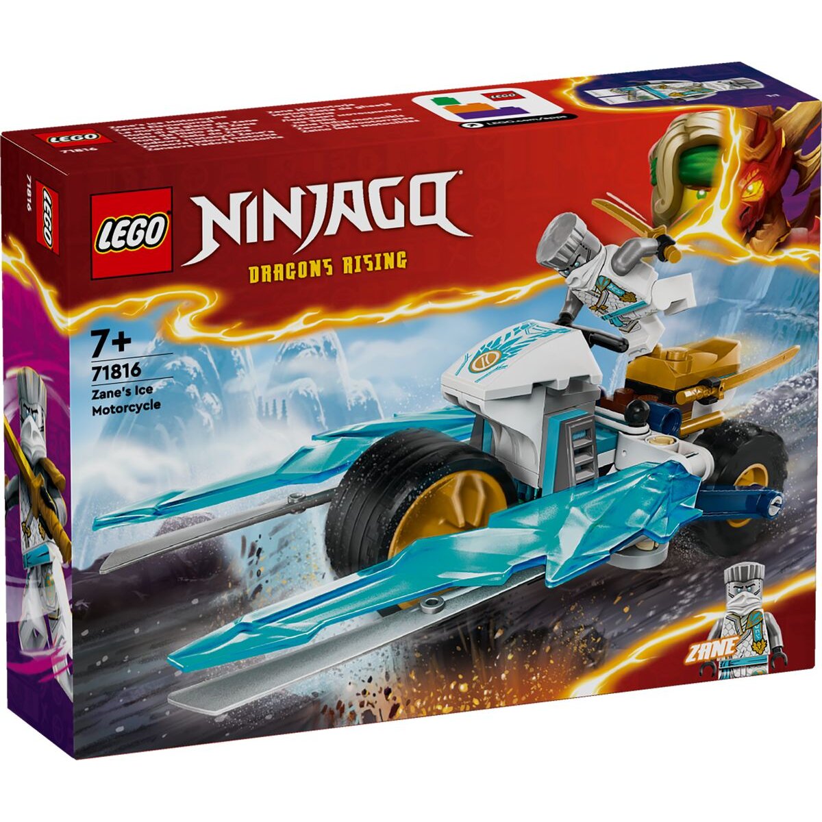 LEGO® NINJAGO® 71816 Zanes Eismotorrad