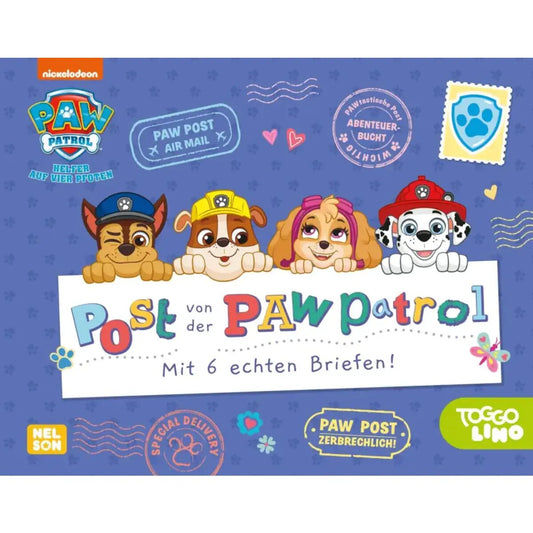 Nelson PAW Patrol Mitmachbuch: Post von der PAW Patrol