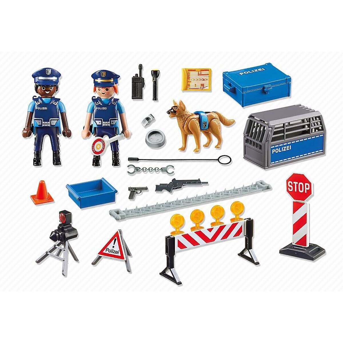 PLAYMOBIL® 6878 City Action Polizei-Straßensperre