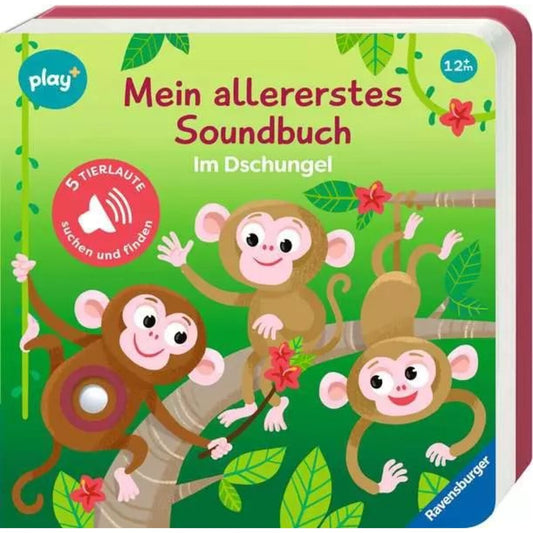 Ravensburger play+ Mein allererstes Soundbuch: Im Dschungel