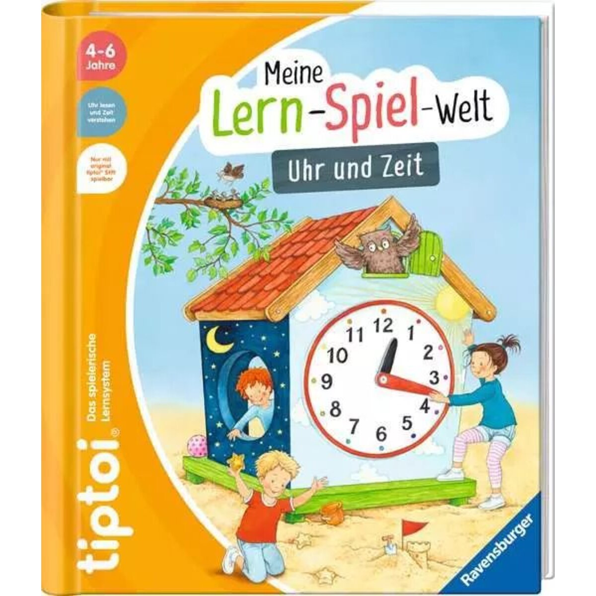 Ravensburger tiptoi® Meine Lern-Spiel-Welt: Uhr und Zeit