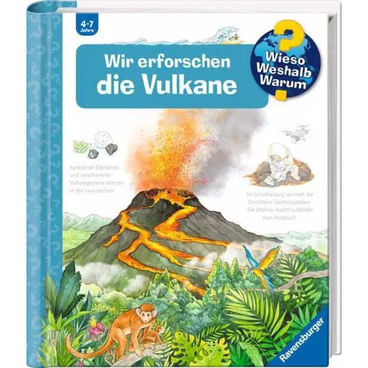 Ravensburger Wieso? Weshalb? Warum?, Band 4: Wir erforschen die Vulkane