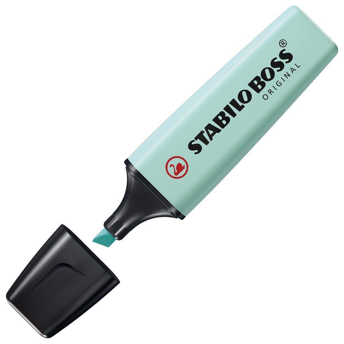 Textmarker - STABILO BOSS ORIGINAL Pastel - Einzelstift - zartes Türkis