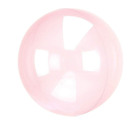 amscan Befüllbarer Folienballon Clearz Crystal, pink