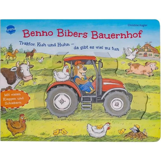 Arena Benno Bibers Bauernhof. Traktor, Kuh und Huhn – da gibt es viel zu tun