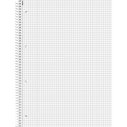 BRUNNEN Collegeblock Student A4, 80 Blatt, gelocht, kariert