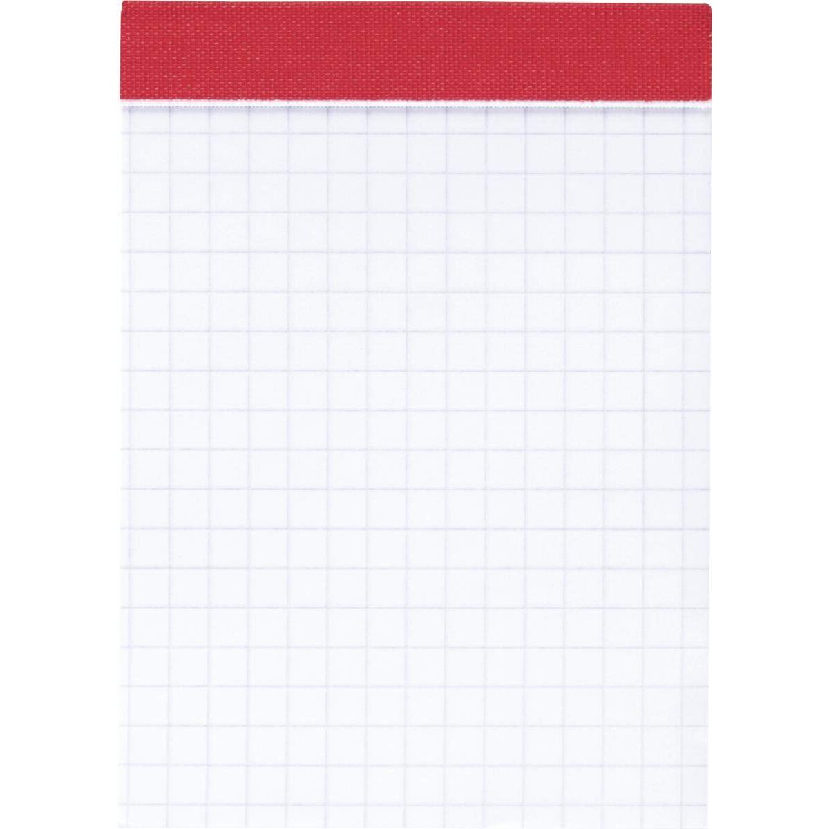 BRUNNEN Notizblock, rot, 60g/m², A7, 50 Blatt