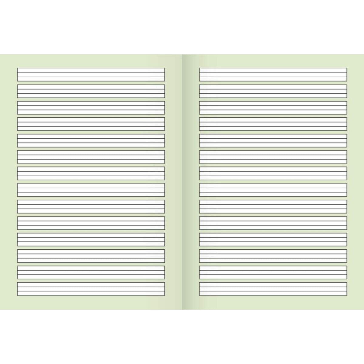 BRUNNEN Schulheft A4, liniert, Lineatur 1, 16 Blatt