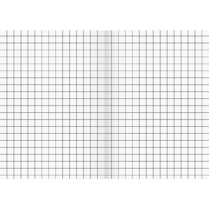BRUNNEN Schulheft A5, kariert, Lineatur 7, 16 Blatt