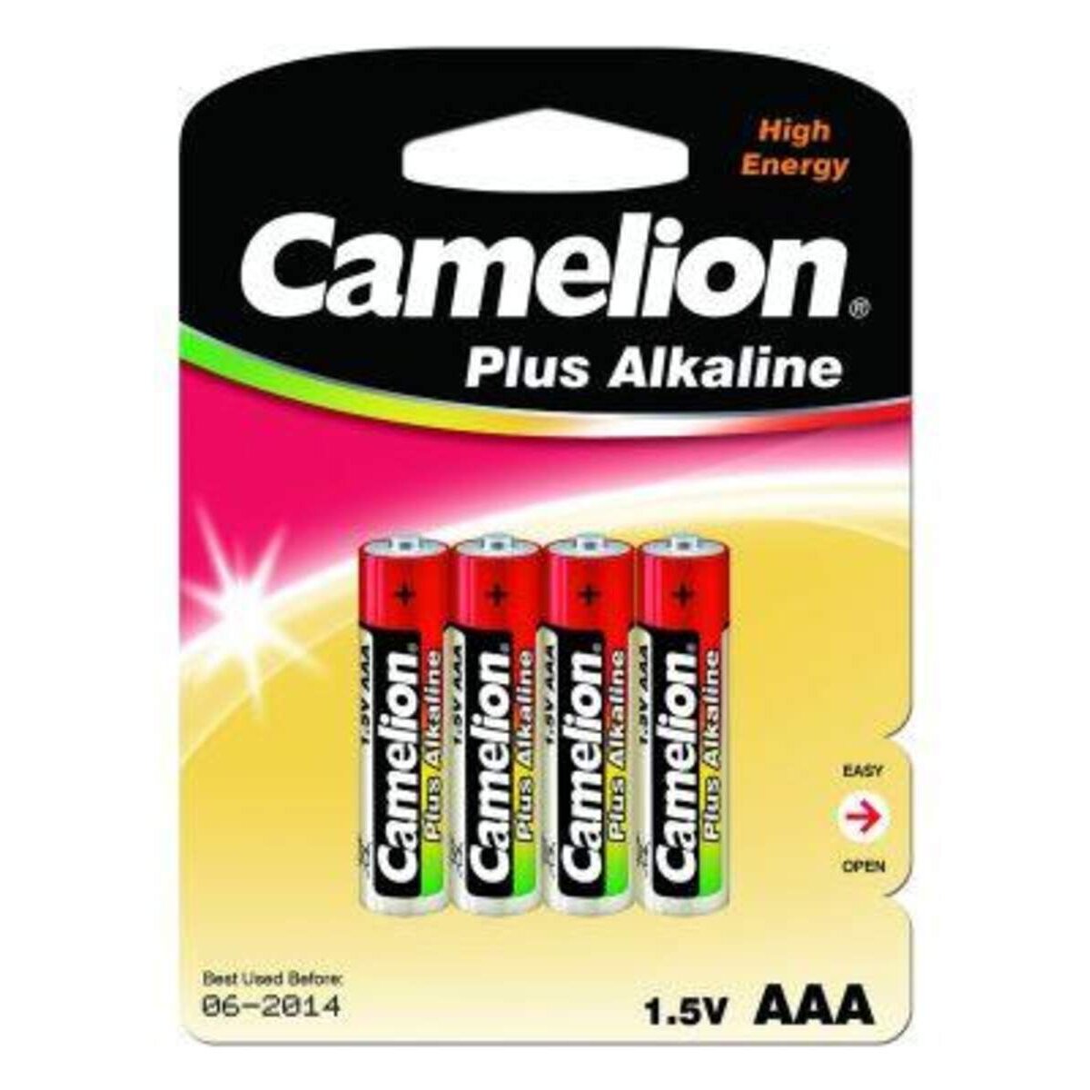 Camelion 11000403 Plus Micro Alkaline, LR03, 4 Stück