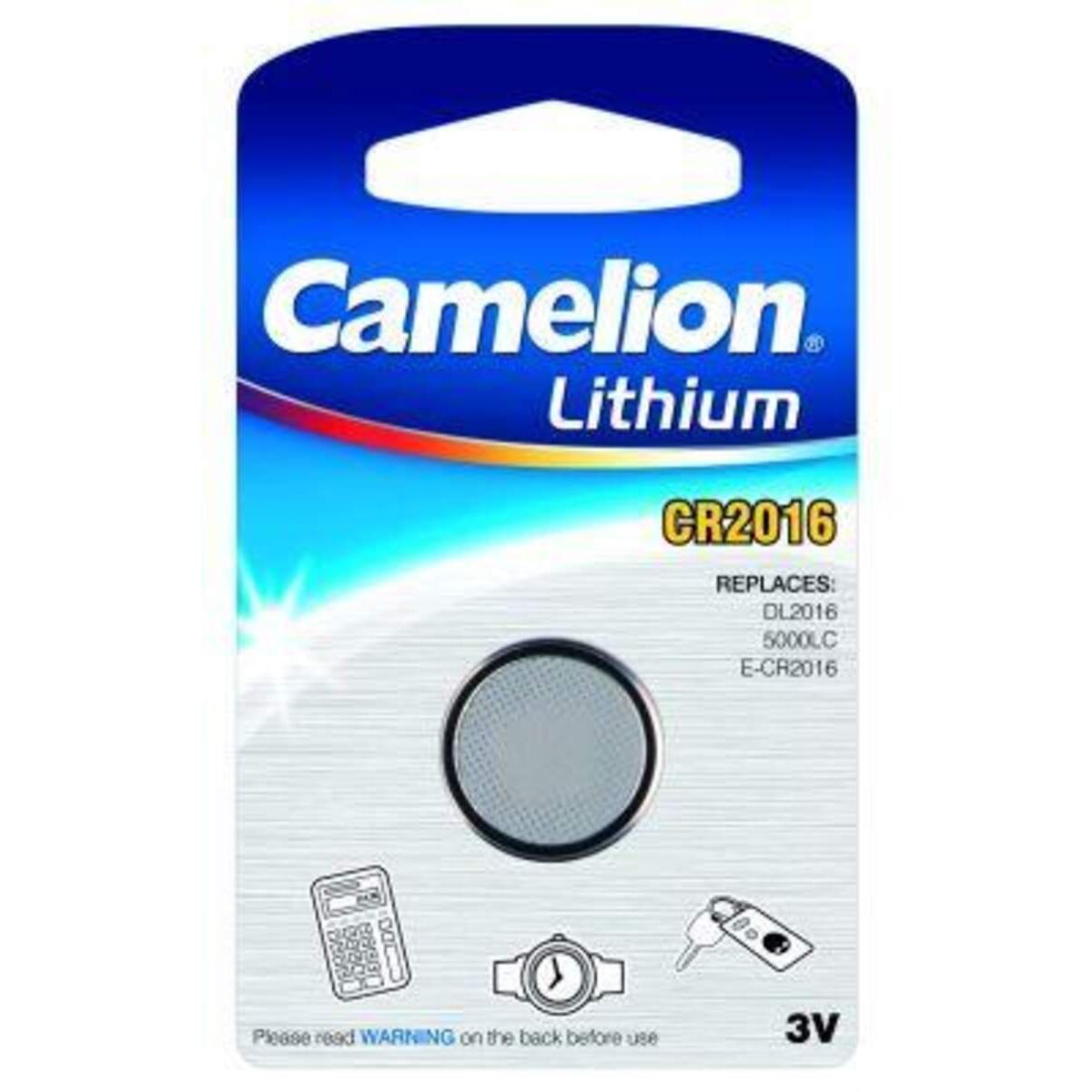 Camelion 13001016 Knopfzellen CR2016