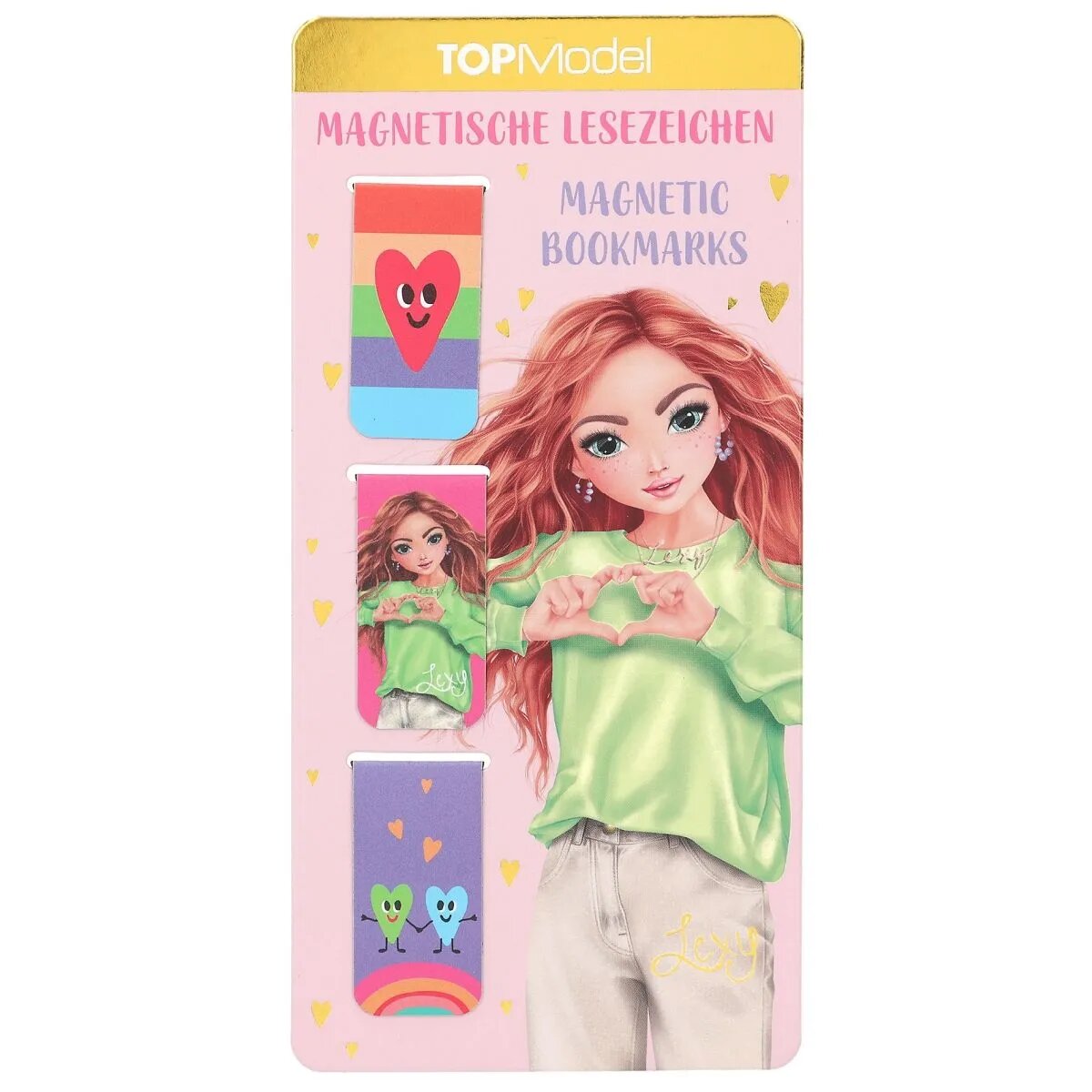 Depesche TOPModel Magnetische Lesezeichen 3er Set, sortiert