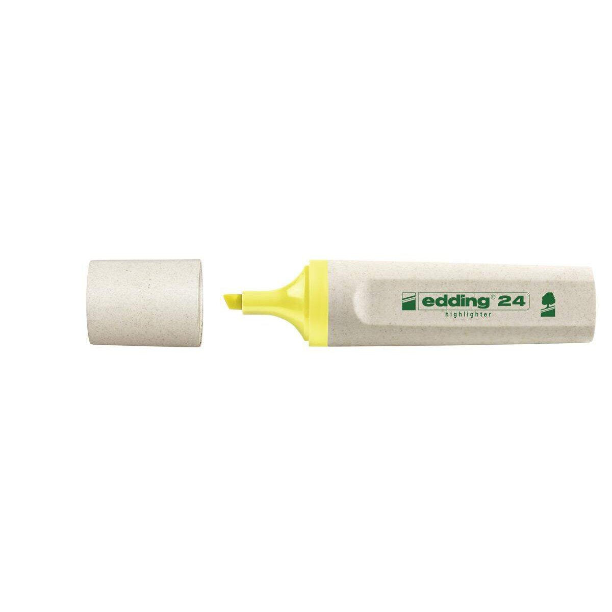 edding 24 EcoLine Textmarker, 2-5 mm gelb