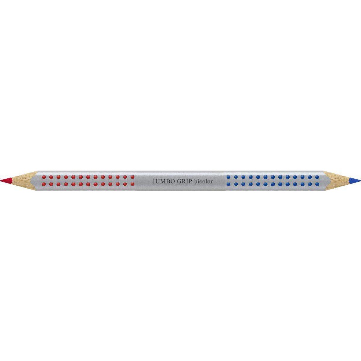 Faber-Castell Jumbo Grip Silbentrennstift, rot/blau