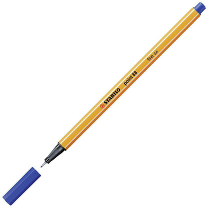 Fineliner - STABILO point 88 - Einzelstift - blau