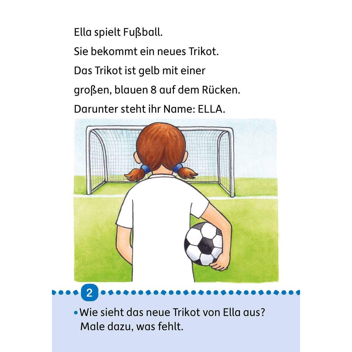 Hauschka Verlag Erstleseblock - Sportlich, sportlich!, A5-Block