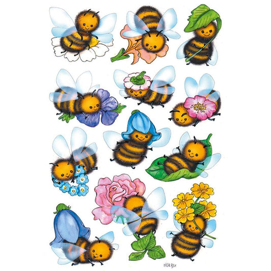 HERMA Sticker Lustige Bienen