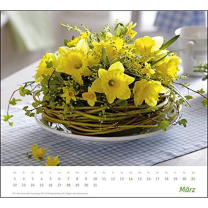 Heye Bildkalender 2021 times&more Blumen