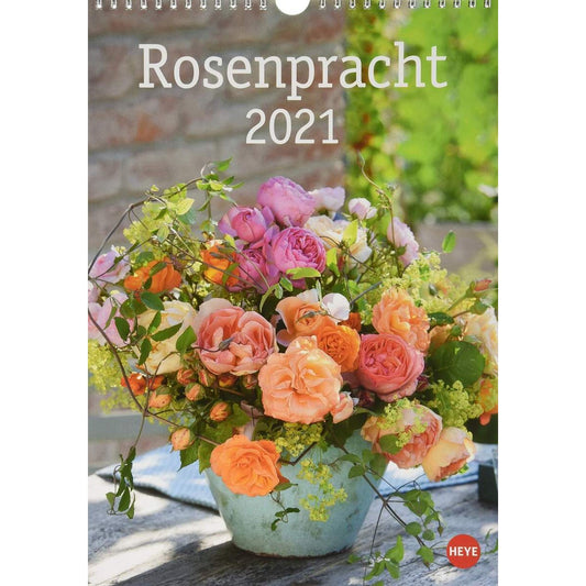 Heye Bildkalender Rosenpracht 2021