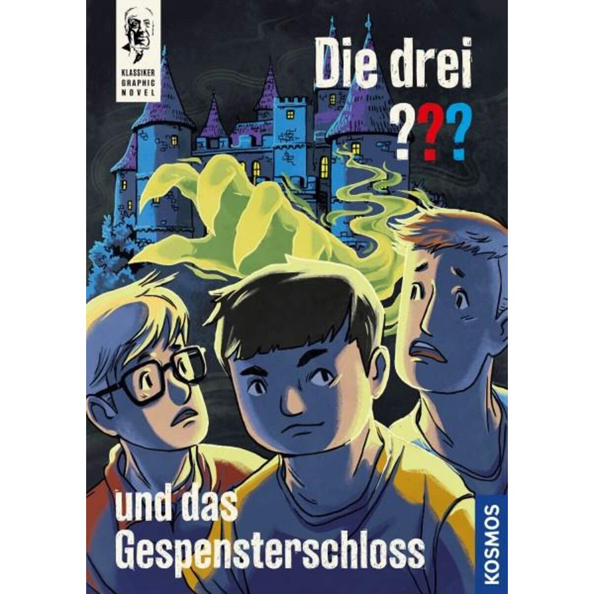 KOSMOS Die drei??? und das Gespensterschloss, Klassiker Graphic Novel