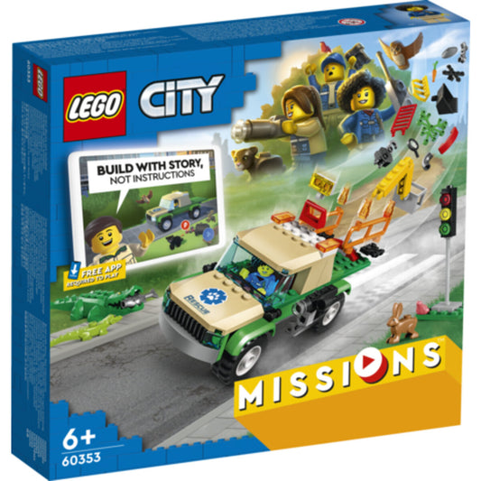 LEGO® City Missions 60353 Tierrettungsmissionen