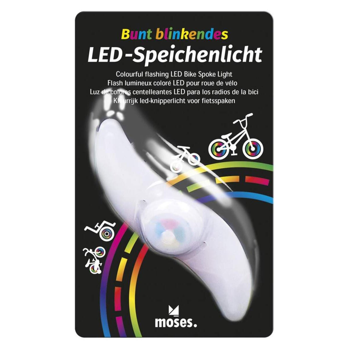 moses. LED Speichenlicht