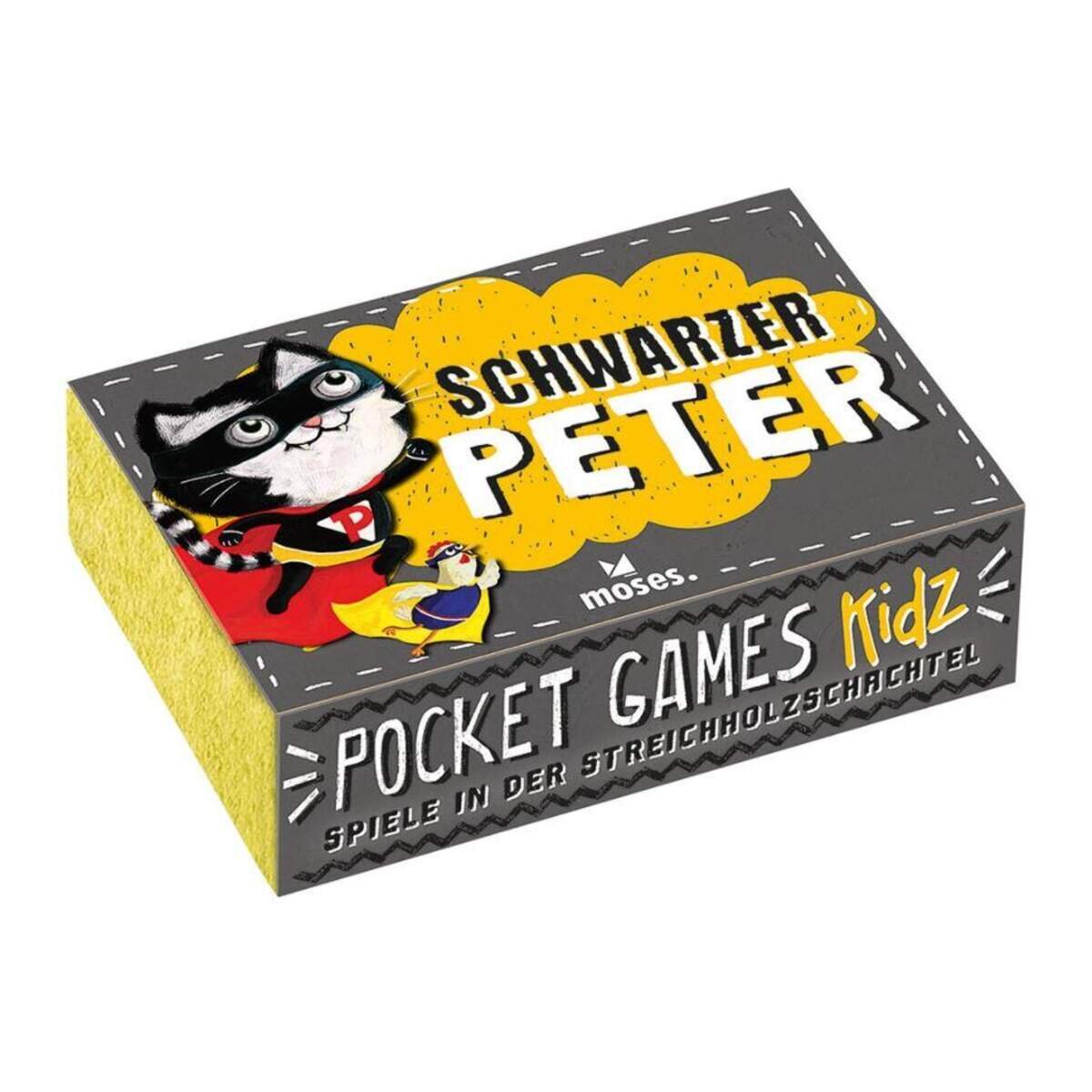 moses. Pocket Games Kidz Flohspiel, 1 Stück, 6-fach sortiert