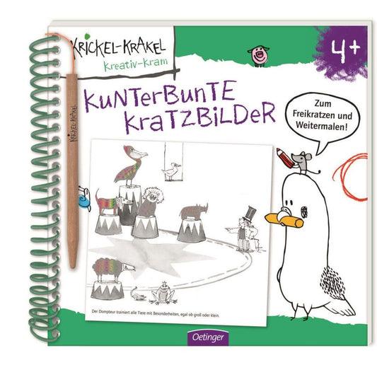 Oetinger Krickel-Krakel Kratzbilder