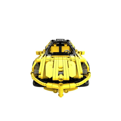 Open Bricks Technic - Sports Car Yellow