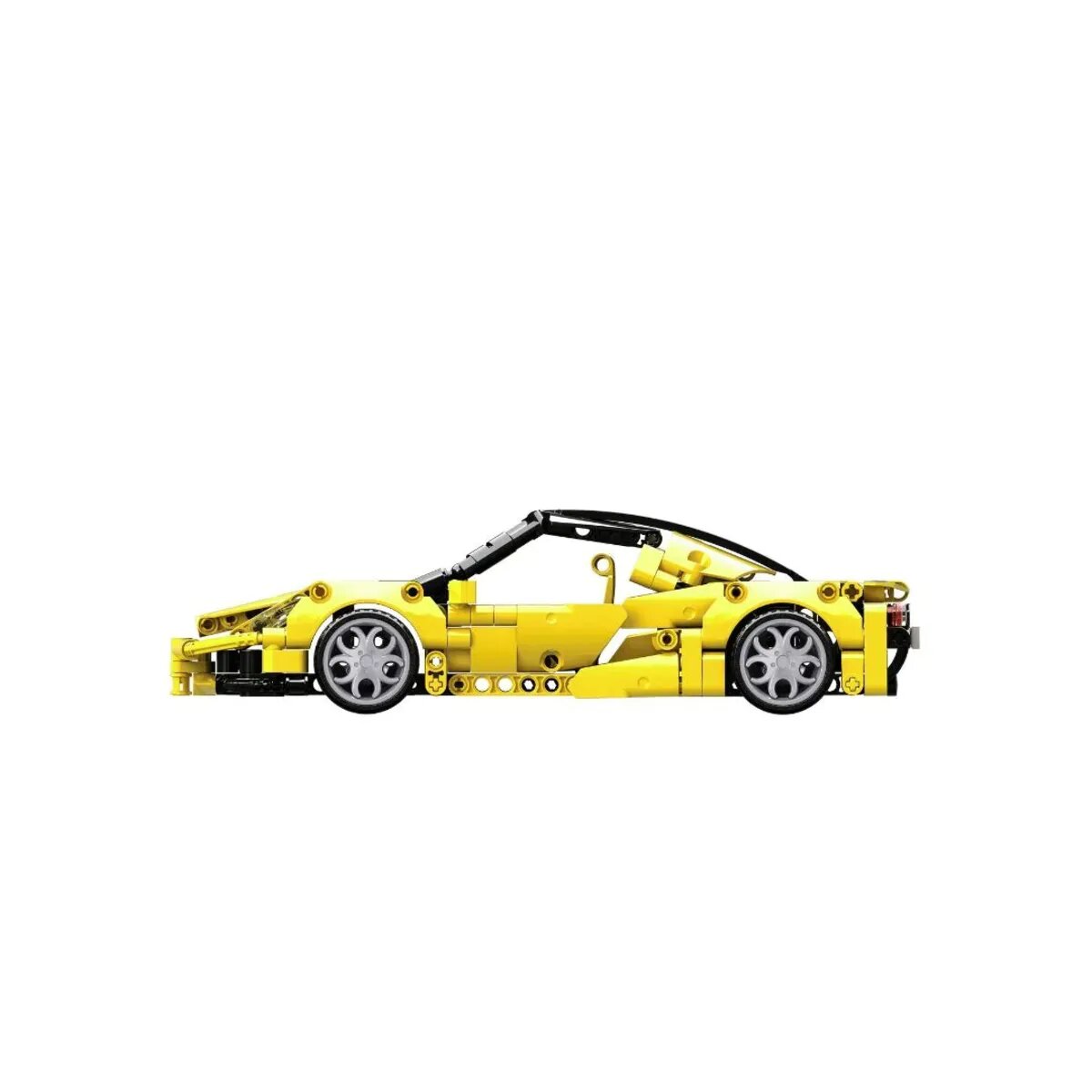 Open Bricks Technic - Sports Car Yellow