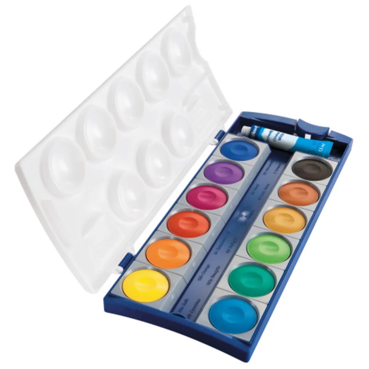 Pelikan Farbkasten K12® inkl. Deckweiß, 12 Farben