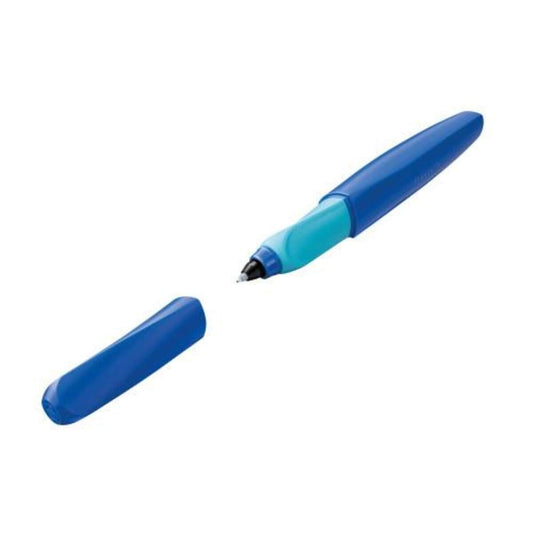 Pelikan Twist® Tintenroller Blau/Blau, universell für Rechts- und Linkshänder