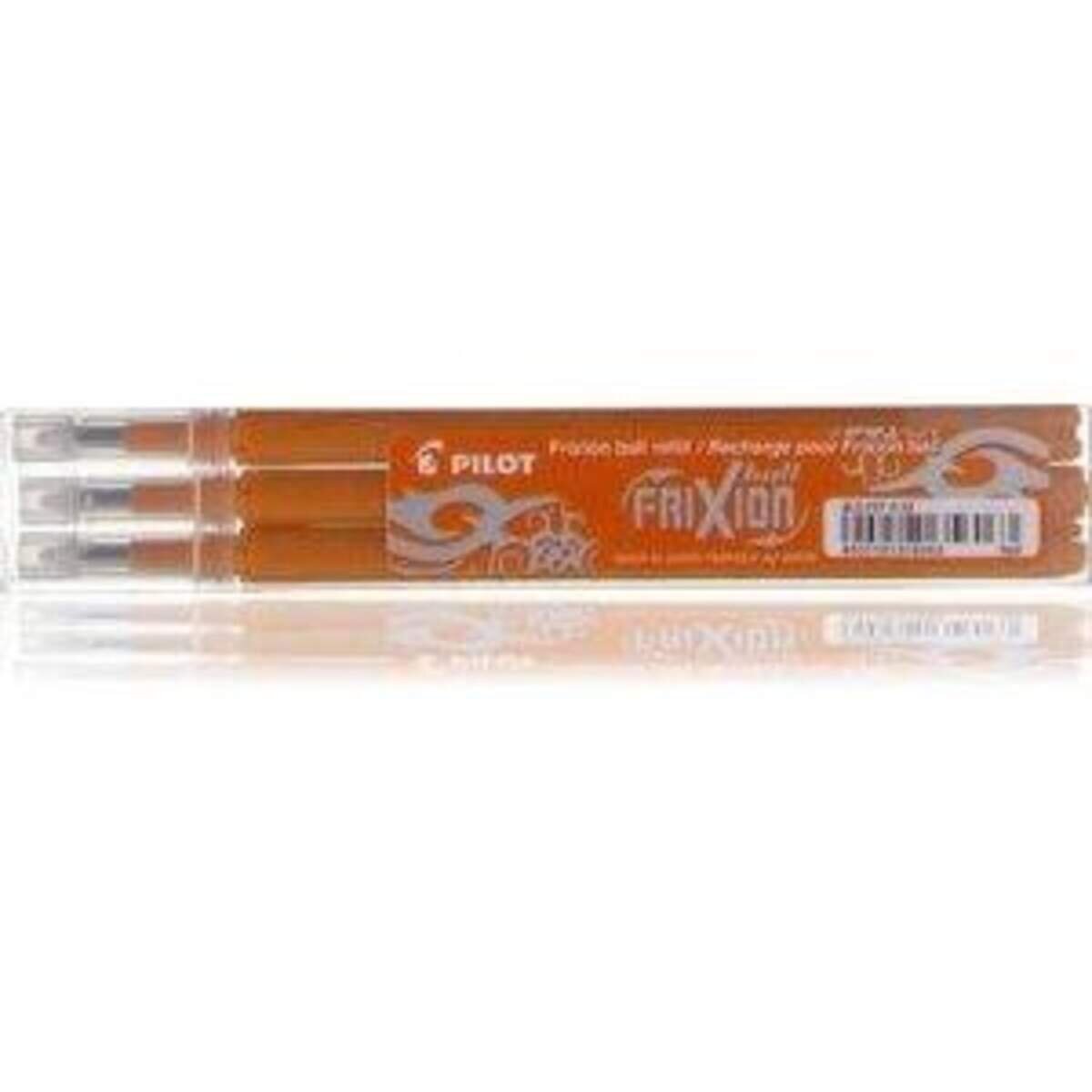 Pilot Tintenroller Set FriXion Ball Ersatzmine orange 3 Stück