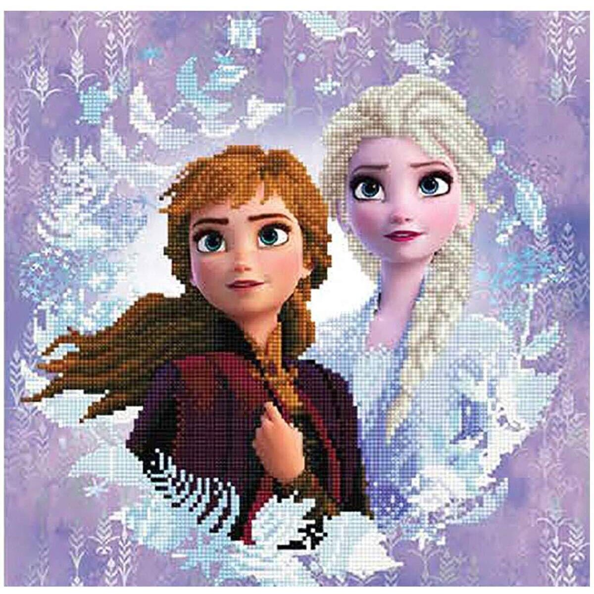 Pracht Diamond Dotz Disney Frozen II, "Sisters", ca. 40 x 40 cm groß