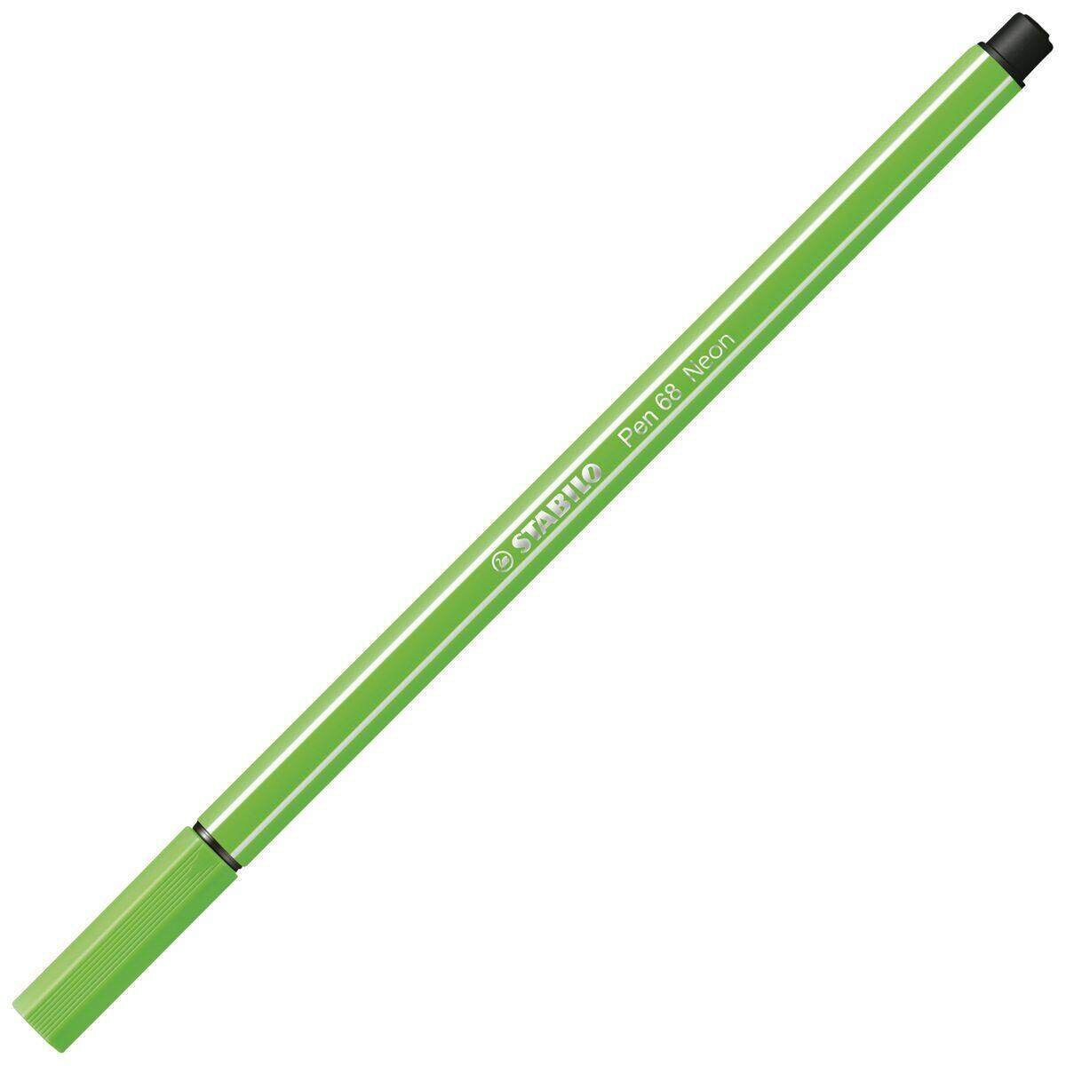 Premium-Filzstift - STABILO Pen 68 - Einzelstift - neongrün