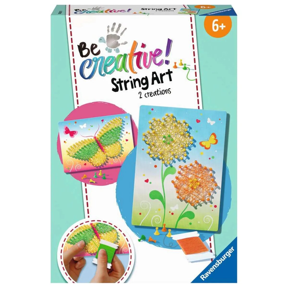 Ravensburger Be creatie - String Art Butterflies