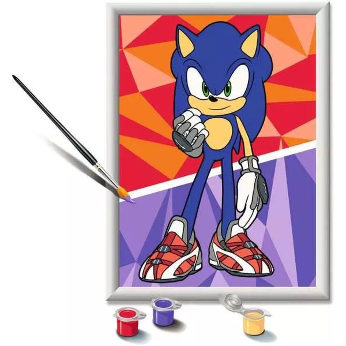 Ravensburger CreArt Sonic: New Yoke City - Malen nach Zahlen für Kinder ab 7 Jahren