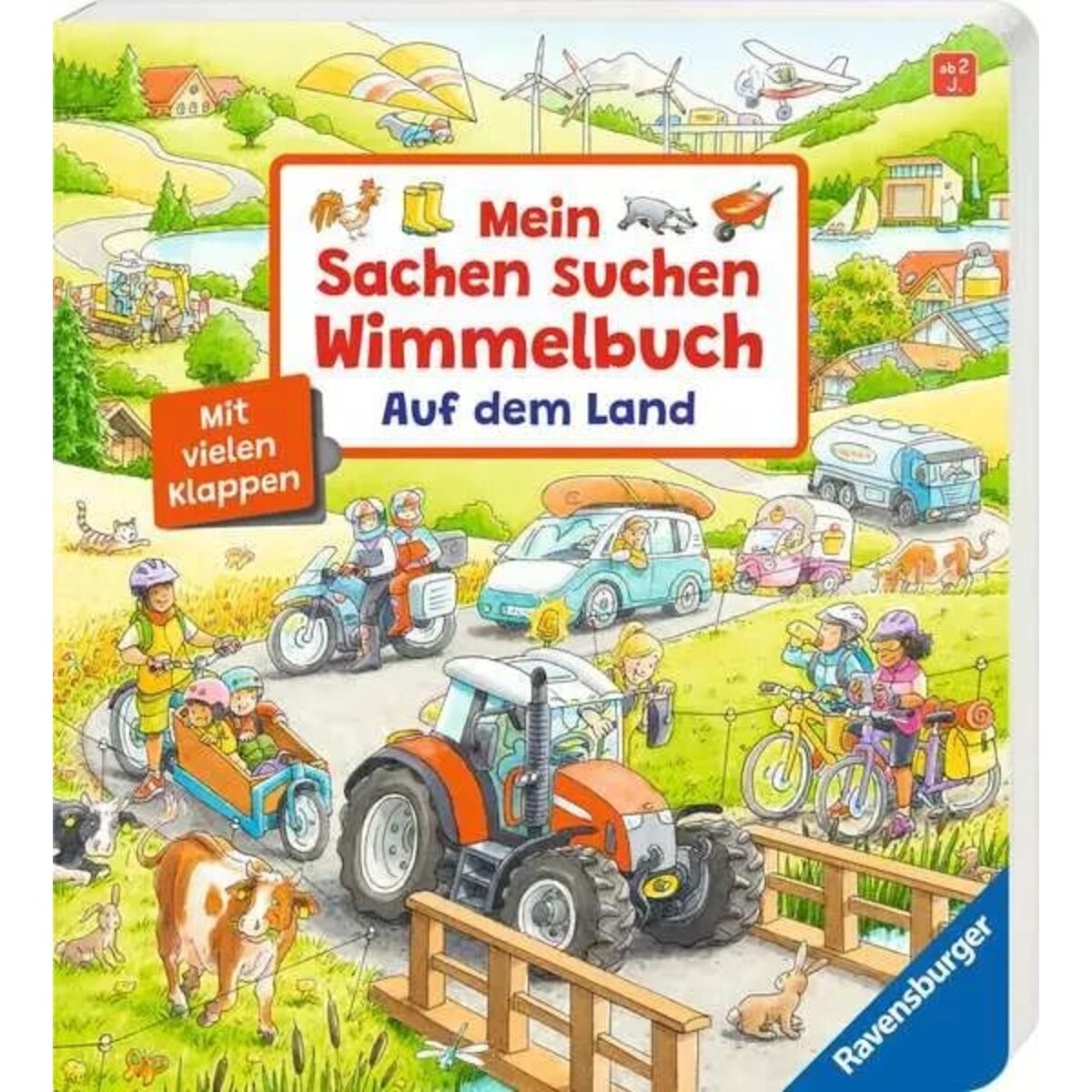 Ravensburger Mein Sachen suchen Wimmelbuch: Auf dem Land