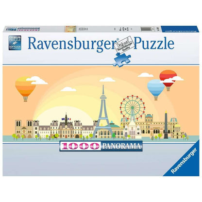 Ravensburger Puzzle - Ein Tag in Paris, 1000 Teile