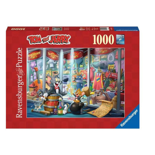 Ravensburger Puzzle - Ruhmeshalle von Tom & Jerry, 1000 Teile