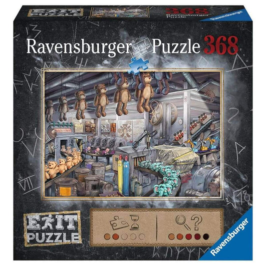 Ravensburger Puzzle Exit In der Spielzeugfabrik, 368 Teile